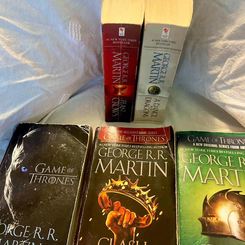 Game of Thrones - 5 Book Set - Used